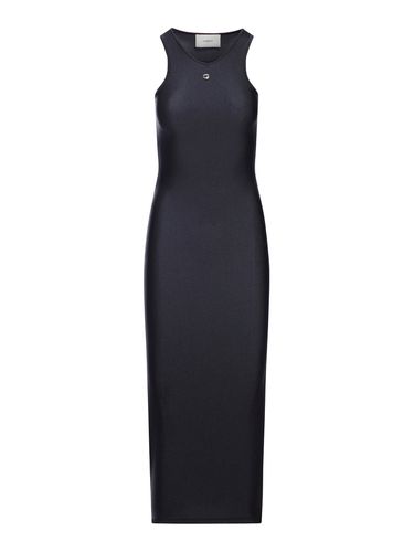 Embellished satin-jersey midi dress - Woman - Coperni - Modalova