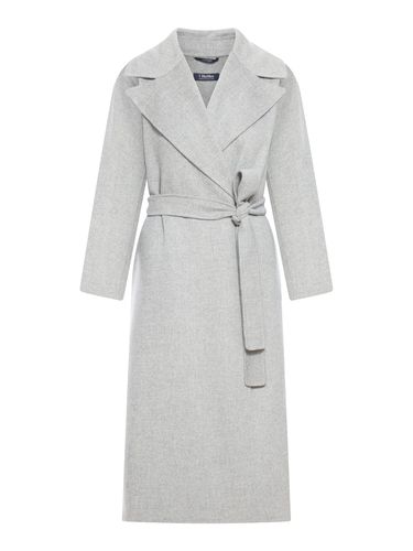 Holland coat in wool with belt - Woman - Smaxmara - Modalova