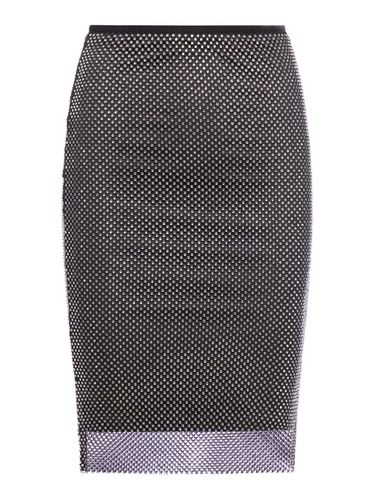 Tulle skirt with rhinestones - Woman - Sportmax - Modalova