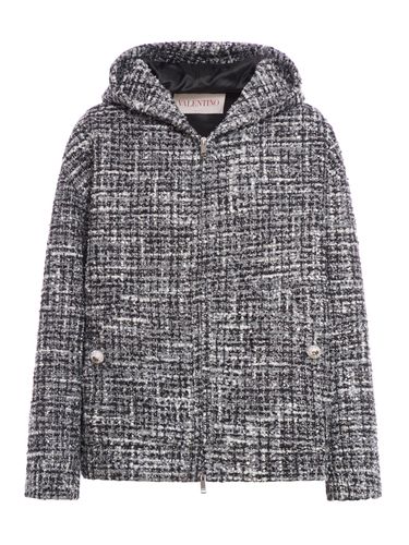 Melange tweed jacket - Woman - Valentino Garavani - Modalova