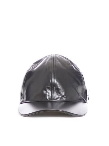 LEATHER BASEBALL HAT - Man - Jil Sander - Modalova