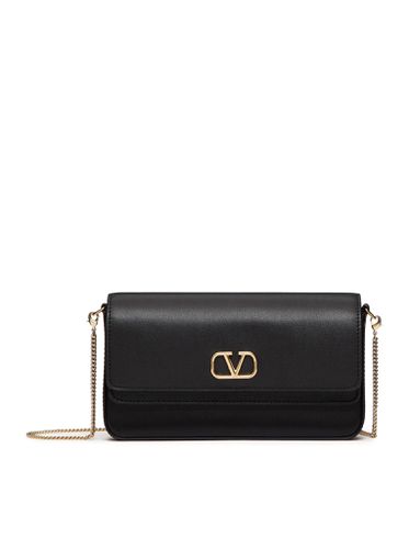 VLOGO SIGNATURE CALFSKIN MINI BAG - Woman - Valentino Garavani - Modalova