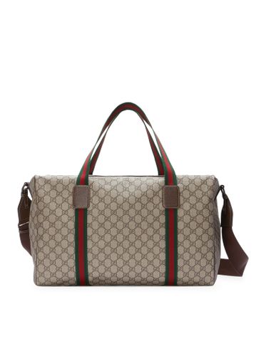 MEDIUM DUFFLE BAG WITH WEB DETAIL - Man - Gucci - Modalova