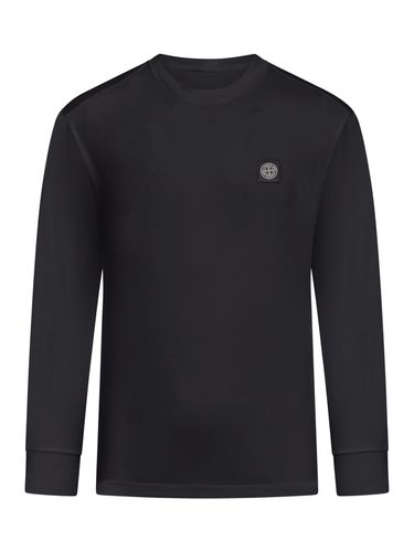 SLIM FIT LONG SLEEVE T-SHIRT - Man - Stone Island - Modalova