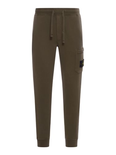 SPORTS PANTS WITH COMPASS APPLICATION - Man - Stone Island - Modalova