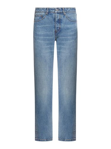 COTTON CLASSIC FIT JEANS - Man - Ami Paris - Modalova