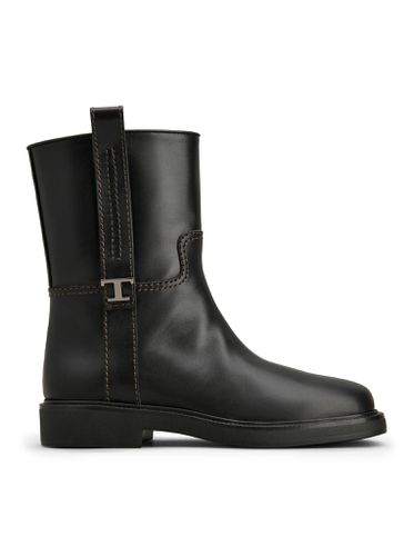 Leather ankle boot - Tod`s - Woman - Tod`s - Modalova