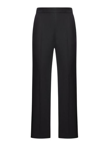 WOOL PANT WITH EMBROIDERY - Woman - Gucci - Modalova