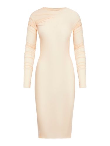 Draped long-sleeved dress - Woman - Dries Van Noten - Modalova