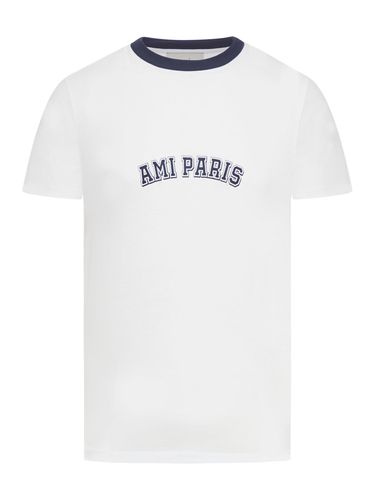 Organic cotton t-shirt - - Man - Ami Paris - Modalova