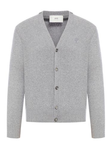 TONAL ADC CARDIGAN - Man - Ami Paris - Modalova