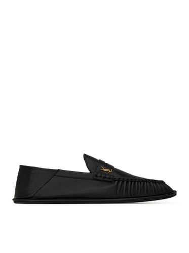 LE LOAFER MOCCASINS IN SMOOTH LEATHER - Man - Saint Laurent - Modalova