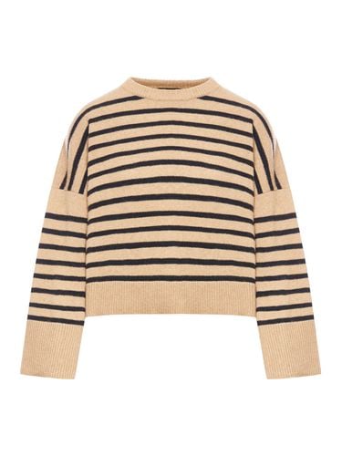 STRIPED WOOL SWEATER - Woman - Roberto Collina - Modalova