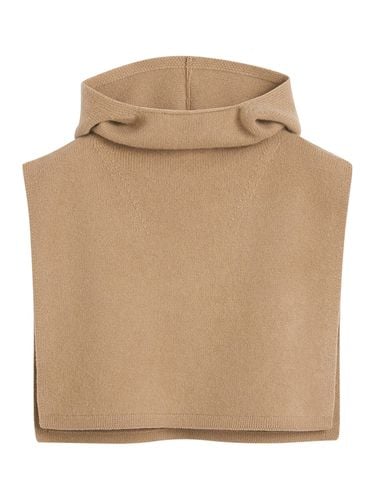 Wool cashmere hoodie bib - Woman - Toteme - Modalova