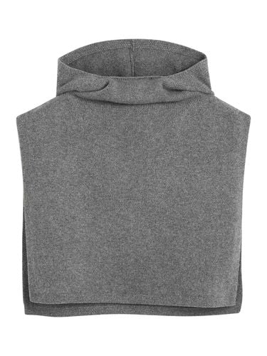 Wool cashmere hoodie bib - Woman - Toteme - Modalova