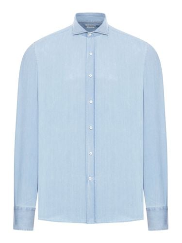 Denim shirt - Man - Brunello Cucinelli - Modalova