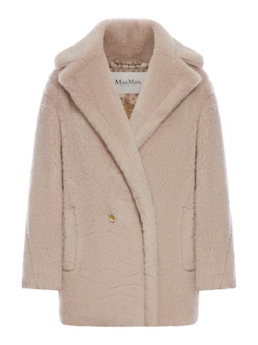 TEDDY BEAR ICON SHORT COAT IN ALPACA AND WOOL - Woman - Max Mara - Modalova