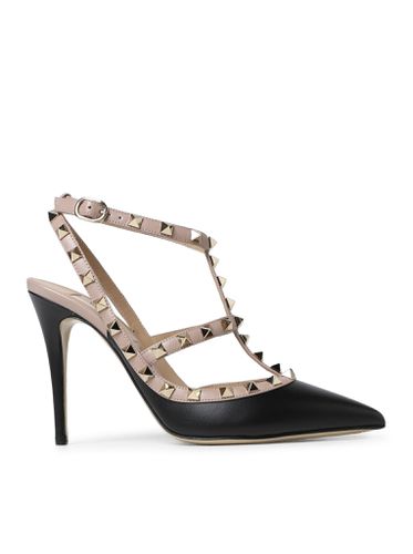 ROCKSTUD CALFSKIN SLINGBACK - Woman - Valentino Garavani - Modalova