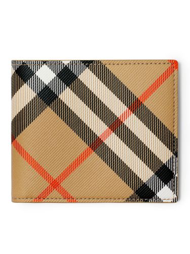 Check Book Wallet - Burberry - Man - Burberry - Modalova