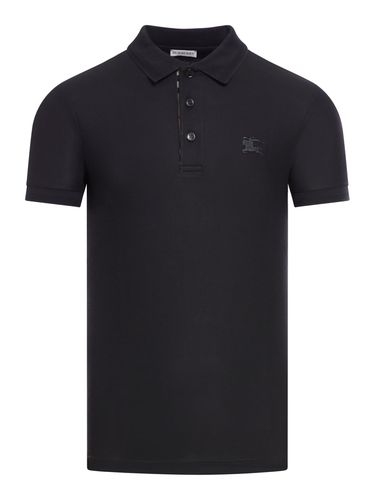 Cotton Polo - Burberry - Man - Burberry - Modalova