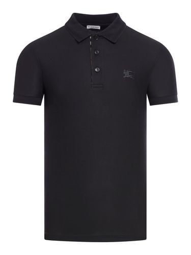 Cotton Polo - Burberry - Man - Burberry - Modalova