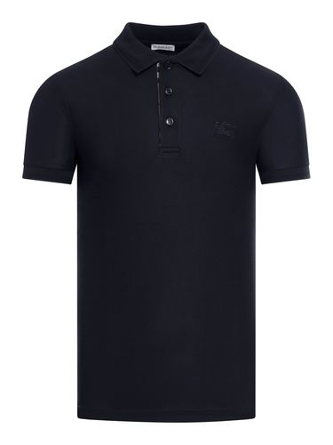 Cotton Polo - Burberry - Man - Burberry - Modalova