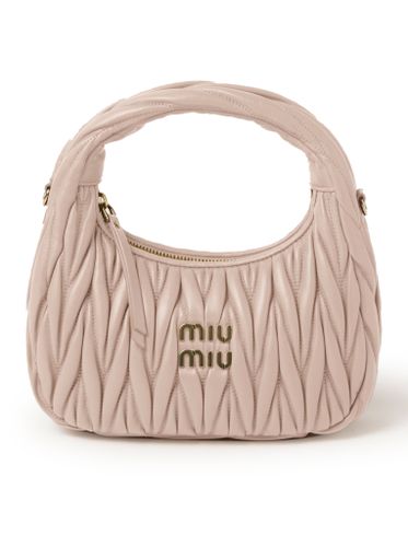 Wander hobo bag in quilted nappa - Woman - Miu Miu - Modalova