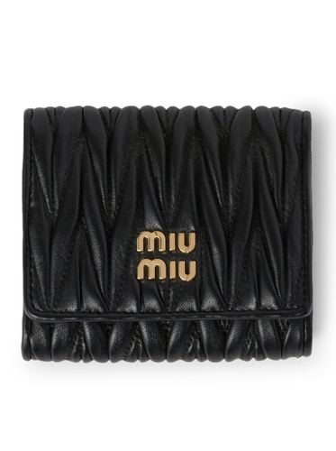 SMALL WALLET IN NAPPA MATELASSE - Woman - Miu Miu - Modalova