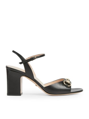 WOMEN`S SANDAL WITH HORSE - Woman - Gucci - Modalova