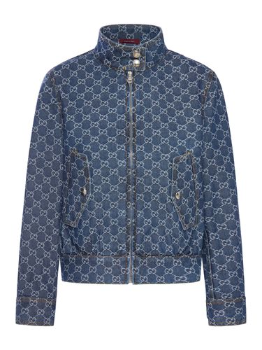 JACKET WASHED DENIM - Gucci - Woman - Gucci - Modalova