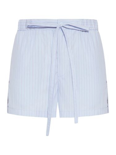 PANT STRIPED LIGHT POPELINE - Woman - Gucci - Modalova