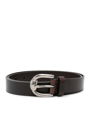 Belt with buckle - Man - Brunello Cucinelli - Modalova