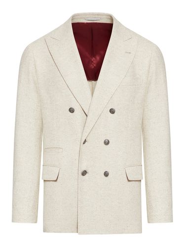 Double-breasted blazer - Man - Brunello Cucinelli - Modalova