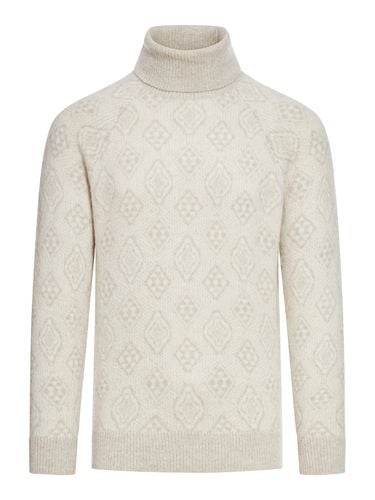 Sweater with inlays - Man - Brunello Cucinelli - Modalova