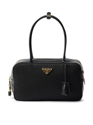 Medium Satchel in Re-Nylon and Leather - Woman - Prada - Modalova