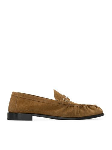 LE LOAFER SUPPLE SUEDE MOCCASINS - Man - Saint Laurent - Modalova