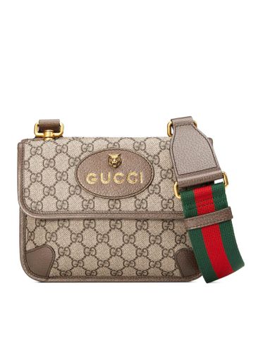 GG SUPREME FABRIC SHOULDER BAG SMALL SIZE - Man - Gucci - Modalova