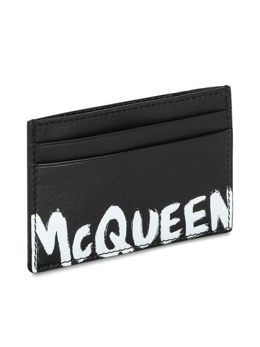 Graffit credit card holder - - Man - Mcqueen - Modalova