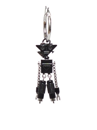Robot Jewels metal earrings - - Man - Prada - Modalova