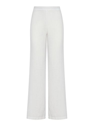 LINEN TROUSERS - 120% Lino - Woman - 120% Lino - Modalova