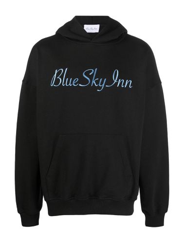 Cotton sweatshirt with logo - - Man - Blue Sky Inn - Modalova