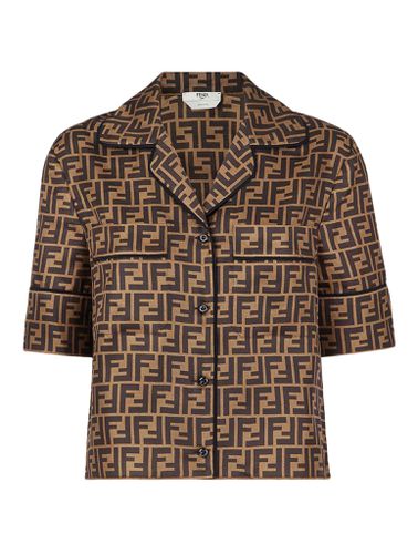Brown silk pajamas - Fendi - Woman - Fendi - Modalova