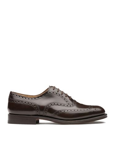 Oxford Brogue Burwood in Brushed Calfskin - Man - Church`s - Modalova