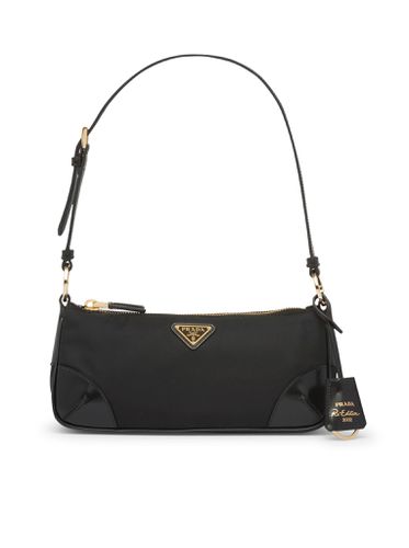 Re-Edition 2002 shoulder bag in Re-Nylon and brushed leather - - Woman - Prada - Modalova