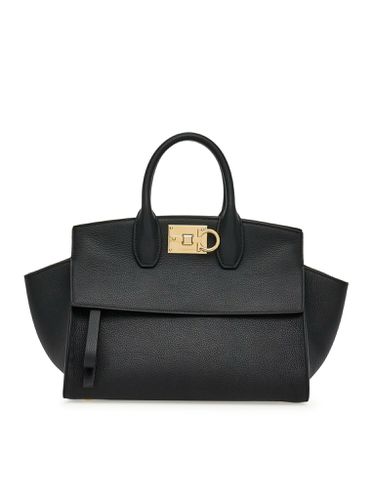 The Studio Small Leather Top-Handle Bag - - Woman - Ferragamo - Modalova