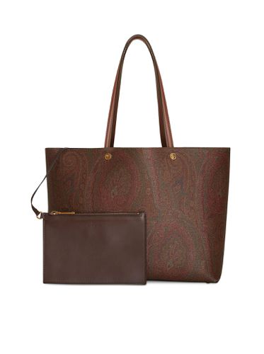 Essential large tote bag - - Woman - Etro - Modalova