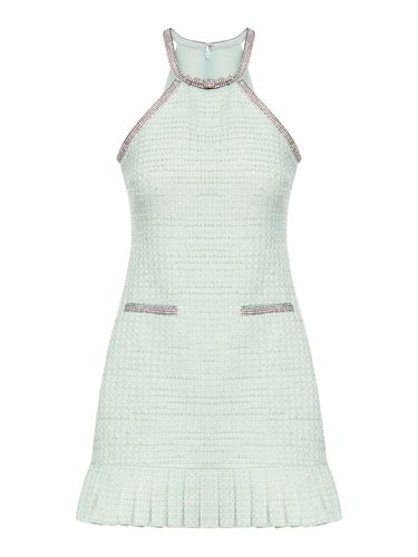 Sleeveless sheath dress in boucle - - Woman - Self-portrait - Modalova