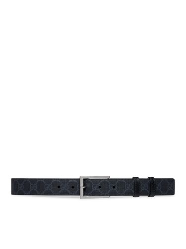 REVERSIBLE BELT WITH RECTANGULAR BUCKLE - Man - Gucci - Modalova