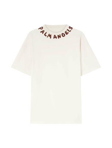 T-shirt with print - - Man - Palm Angels - Modalova