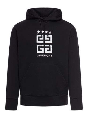 Black Cotton Sweatshirt by Givenchy on Sale